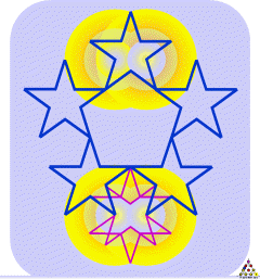  Multiple 5 point stars - Central Powers & Axis Engagement design 